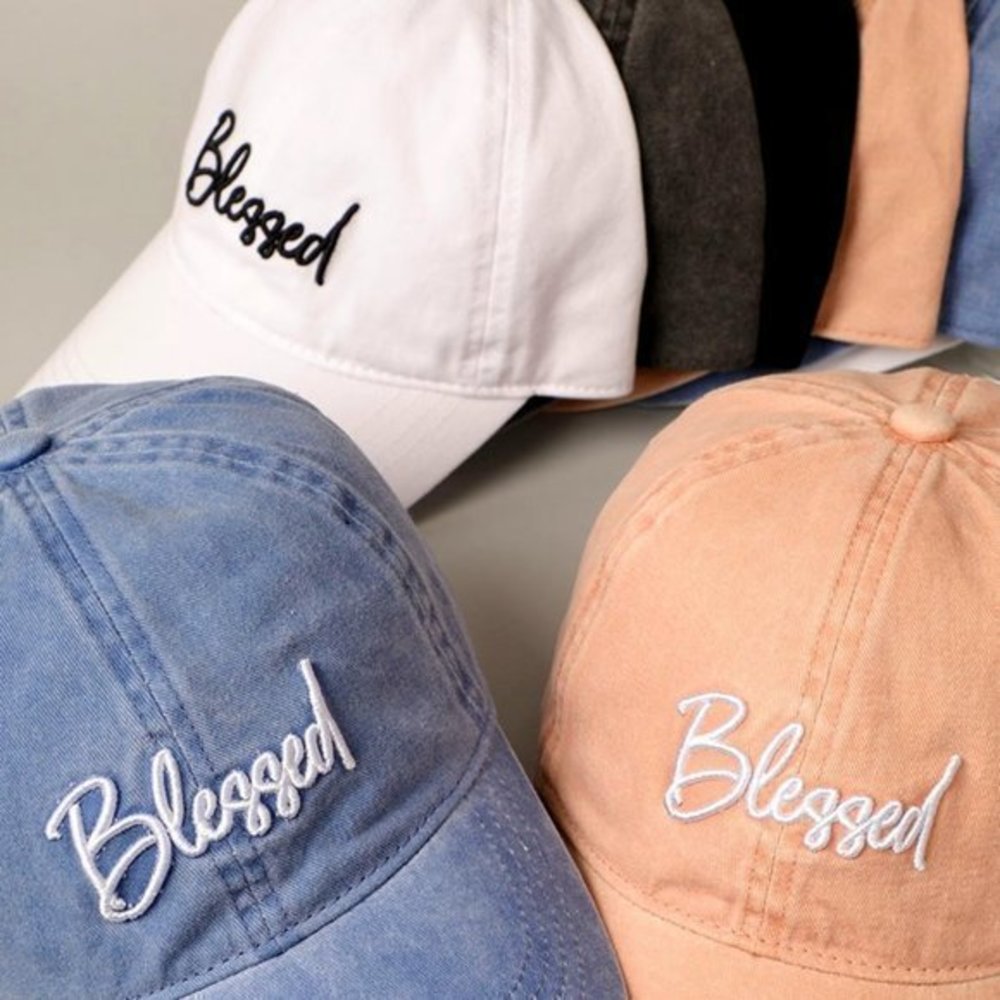 Blessed 3D Embroidery Baseball Cap